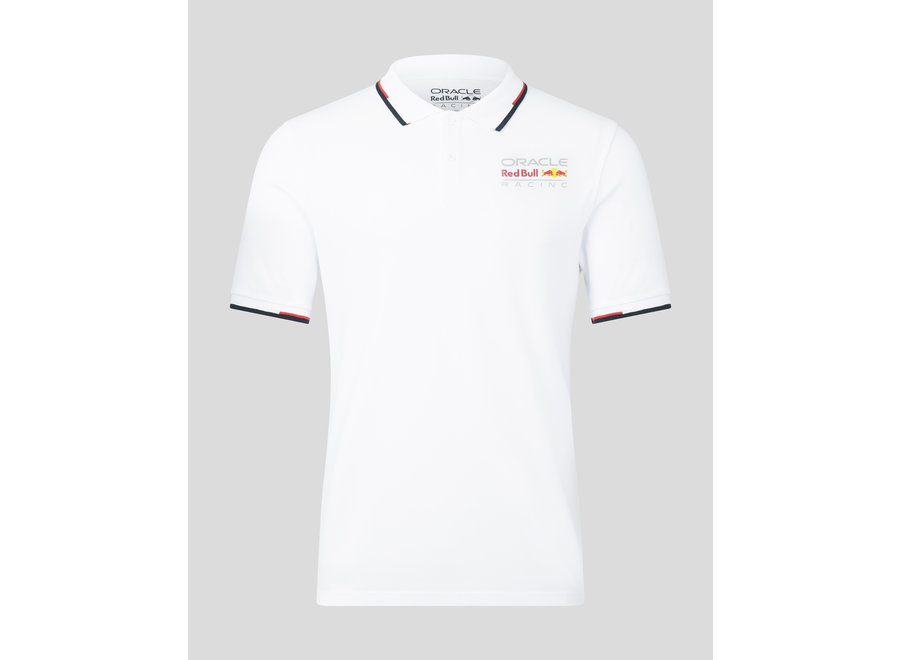Red Bull Racing Logo Polo Wit