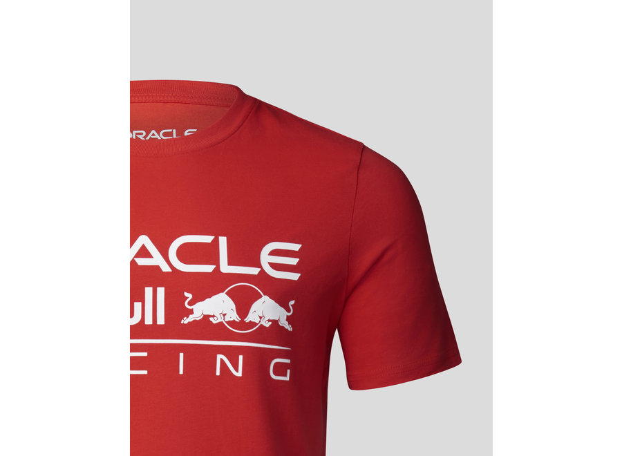 Oracle Red Bull Racing Logo Shirt Red