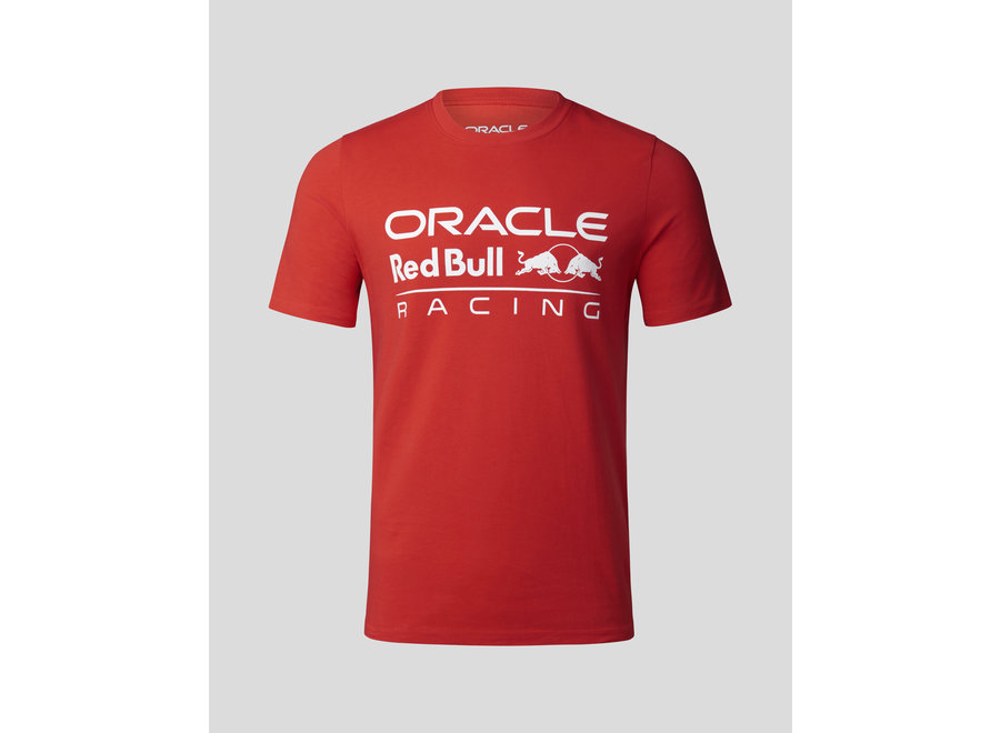 Oracle Red Bull Racing Logo Shirt Red