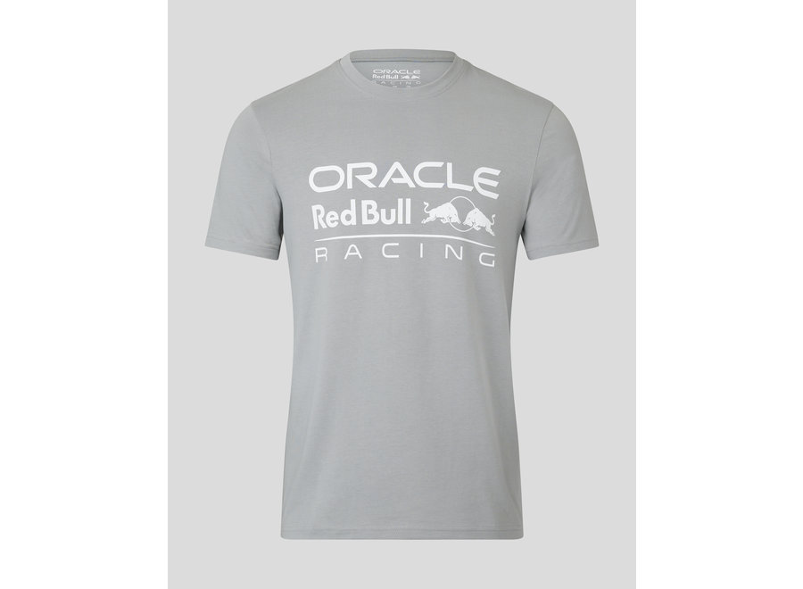Red Bull Racing Logo Shirt Grijs 2023