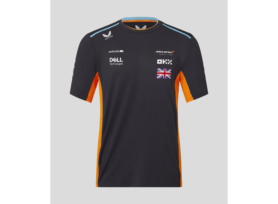 McLaren Lando Norris T-shirt Grey