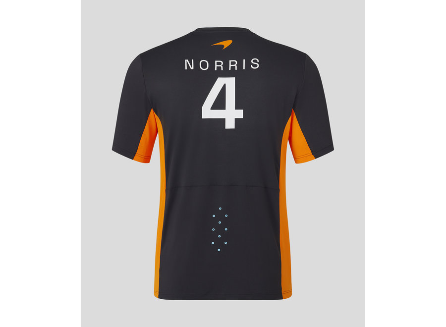 McLaren Lando Norris Teamline T-shirt Grijs