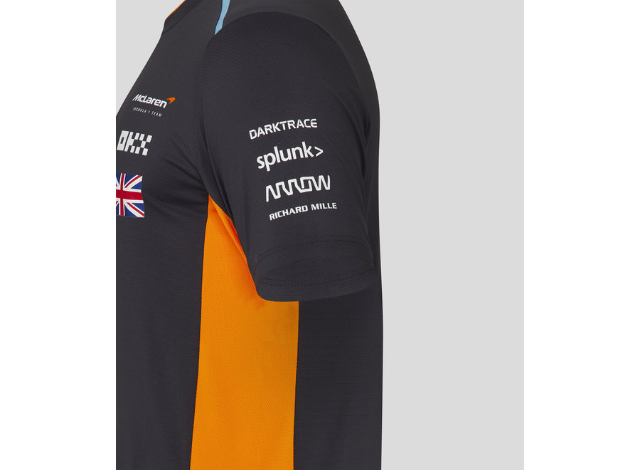 McLaren Lando Norris T-shirt Grijs