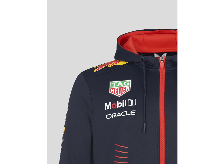 Oracle Red Bull Racing Max Verstappen Teamline Kids Hoody with zipper 2023