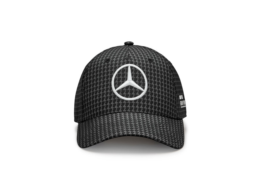 Mercedes Lewis Hamilton Driver Cap Baseball Zwart 2023
