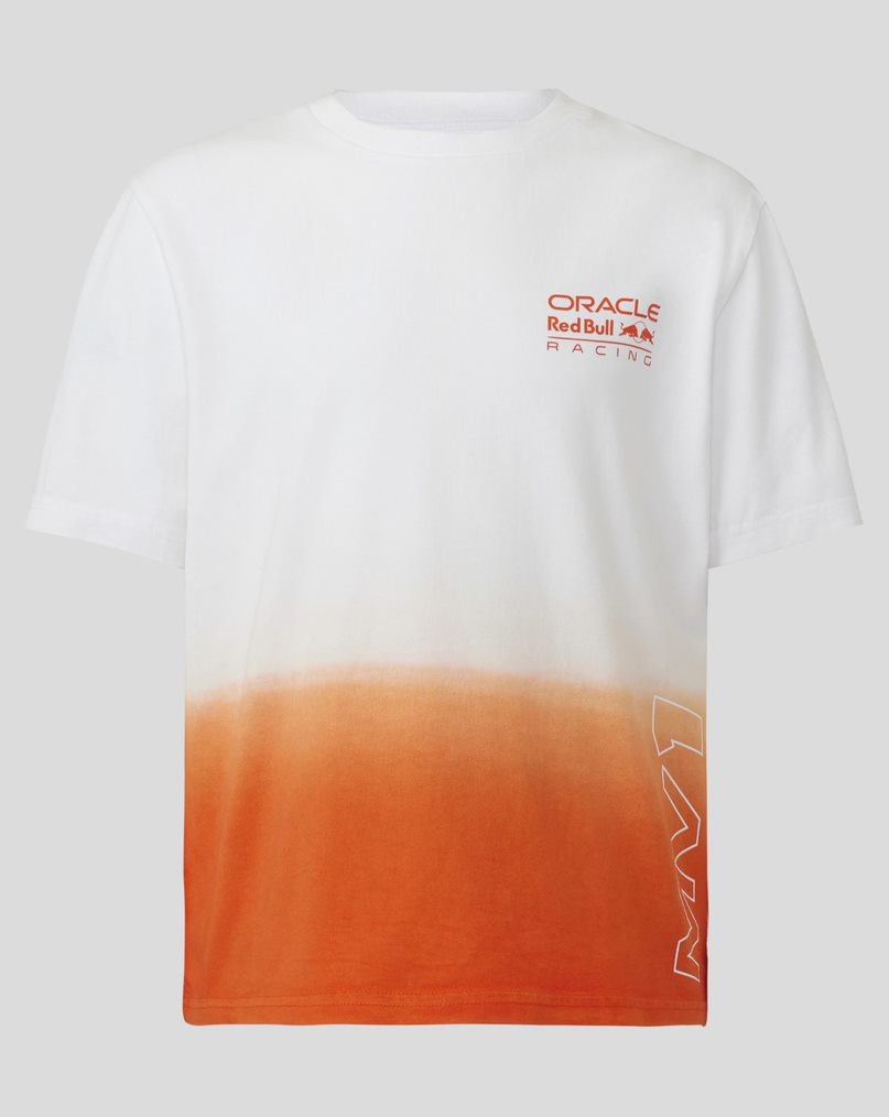 Oracle Red Bull Racing Max Verstappen Driver T-Shirt - Orange - Unisex
