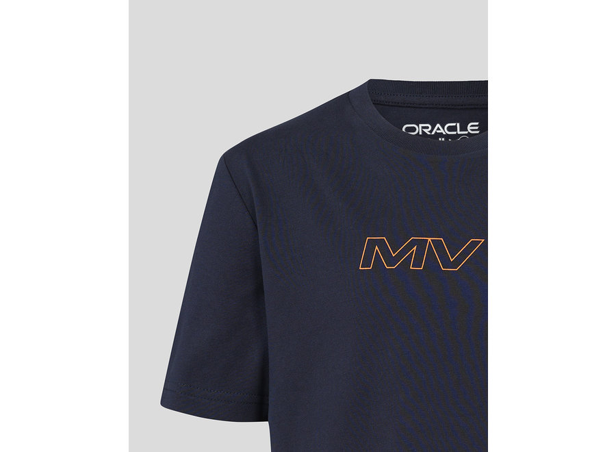 Max Verstappen Kids T-shirt Blauw
