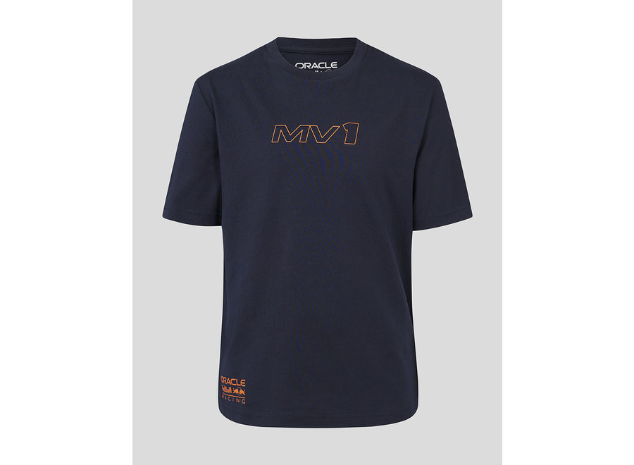 Max Verstappen Kids T-shirt Blauw
