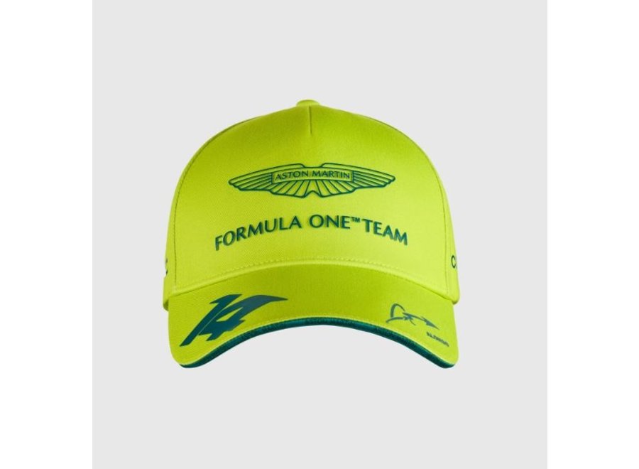 Fernando Alonso Driver #14 cap 2023  Lime