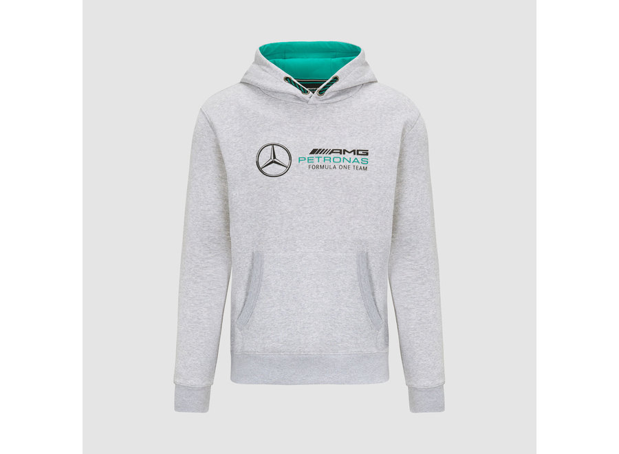 Mercedes Logo Hoody Grijs