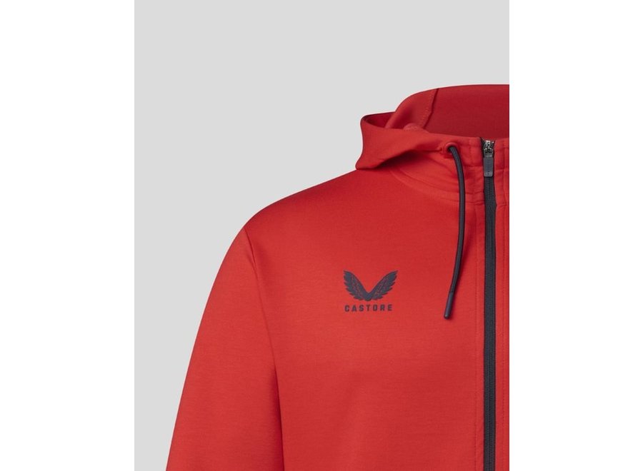 Red Bull Racing hoody met rits Rood