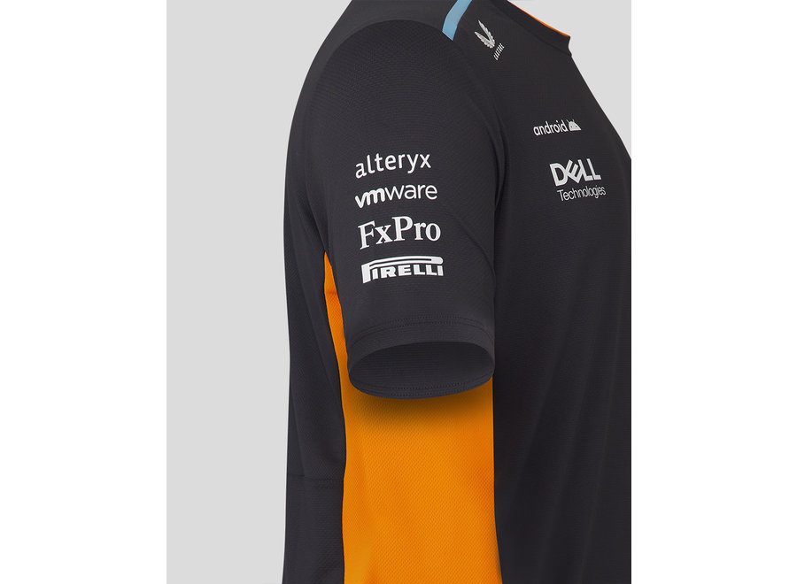 McLaren Teamline T-shirt Grijs 2023