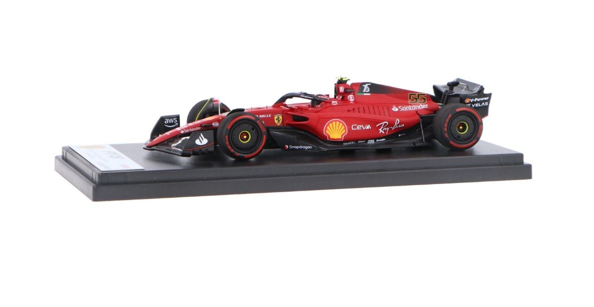 Modellino F1 Bburago 1/18 Ferrari F1-75 Carlos Sainz 2022 #55