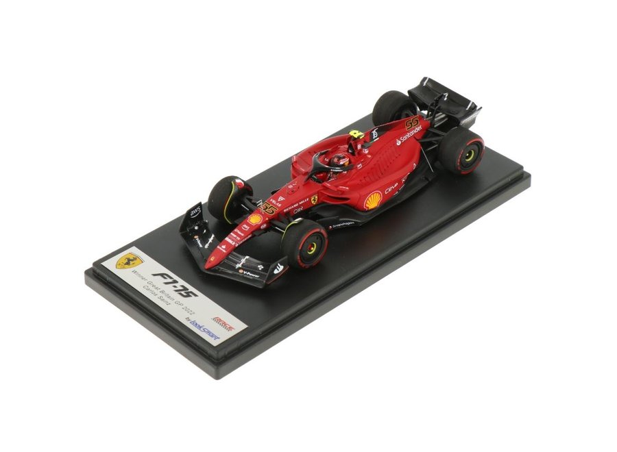 Ferrari F1-75 Carlos Sainz 1:43 Winner GP Silverstone 2022 #55