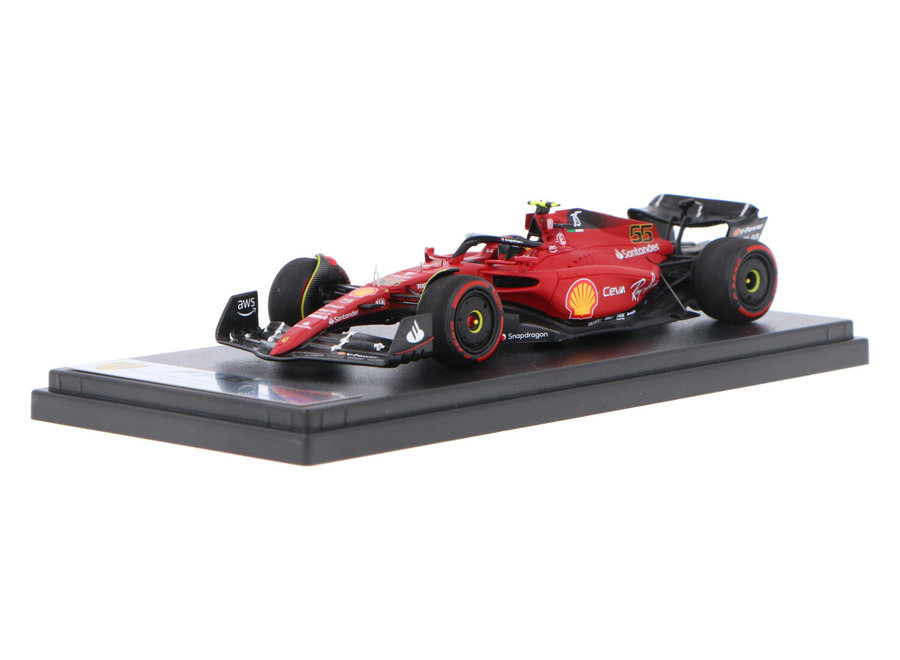Ferrari F1-75 Carlos Sainz 1:43 Winner GP Silverstone 2022 #55