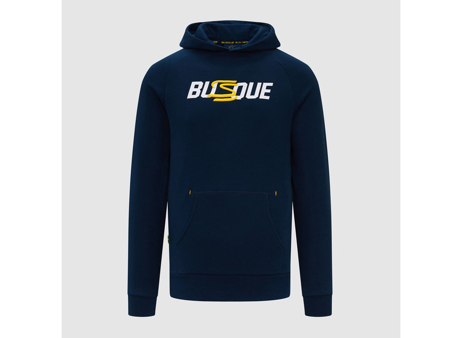 Ayrton Senna Busque Hoody Blue