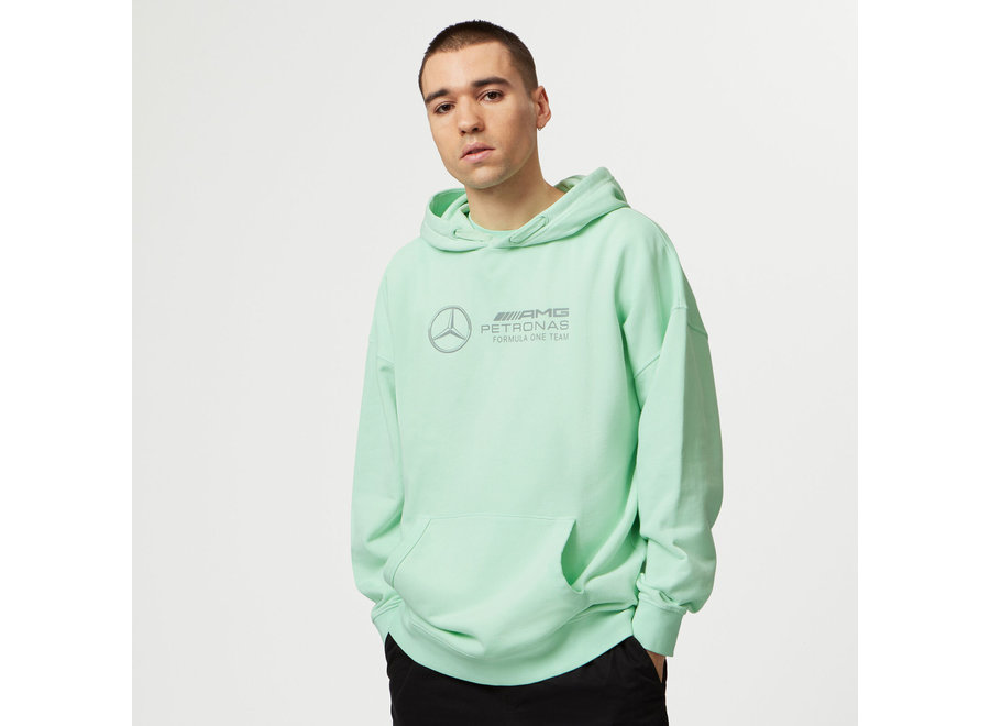 Mercedes Retro Hoody Mint