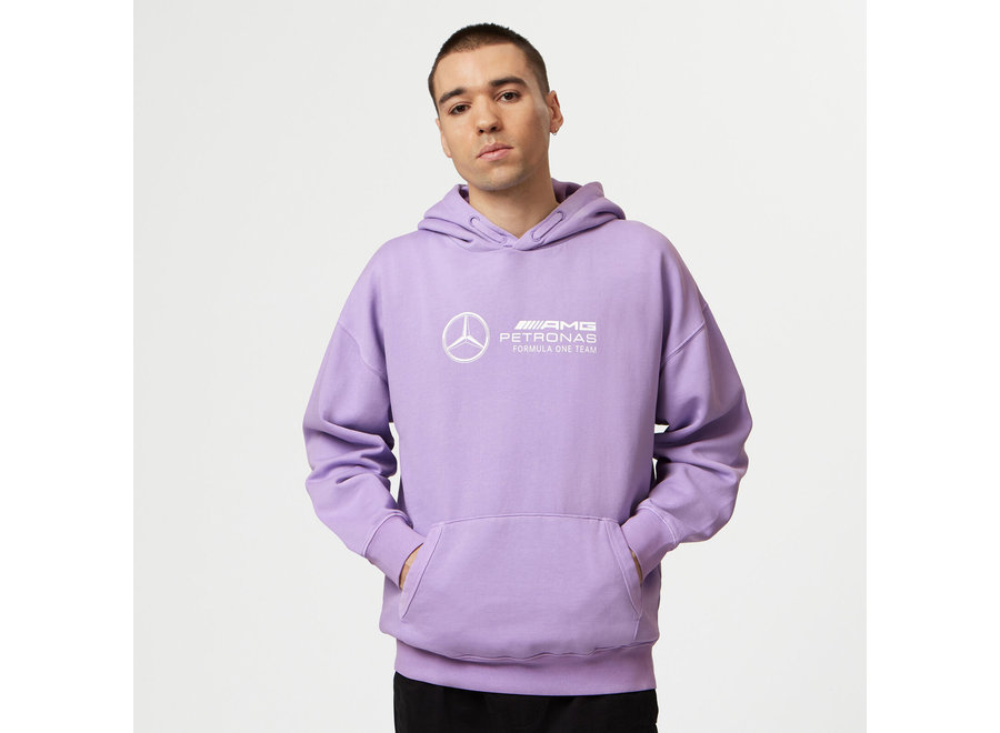 Mercedes Retro Hoody Lila