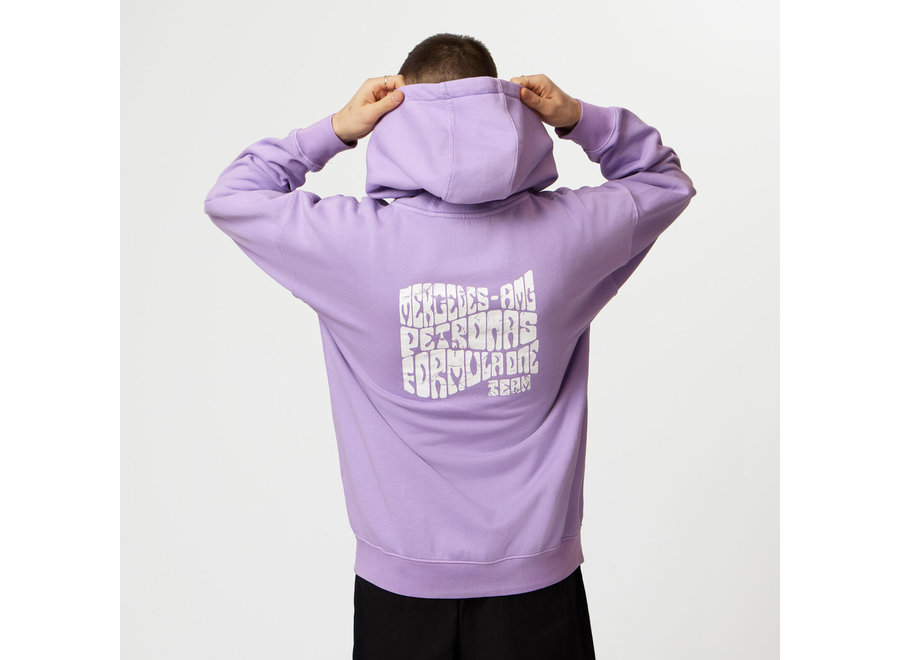 Mercedes Retro Hoody Lilac