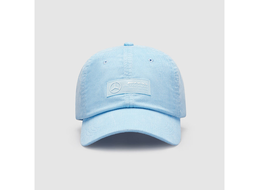 Mercedes Retro Cap Cordoroy Blue