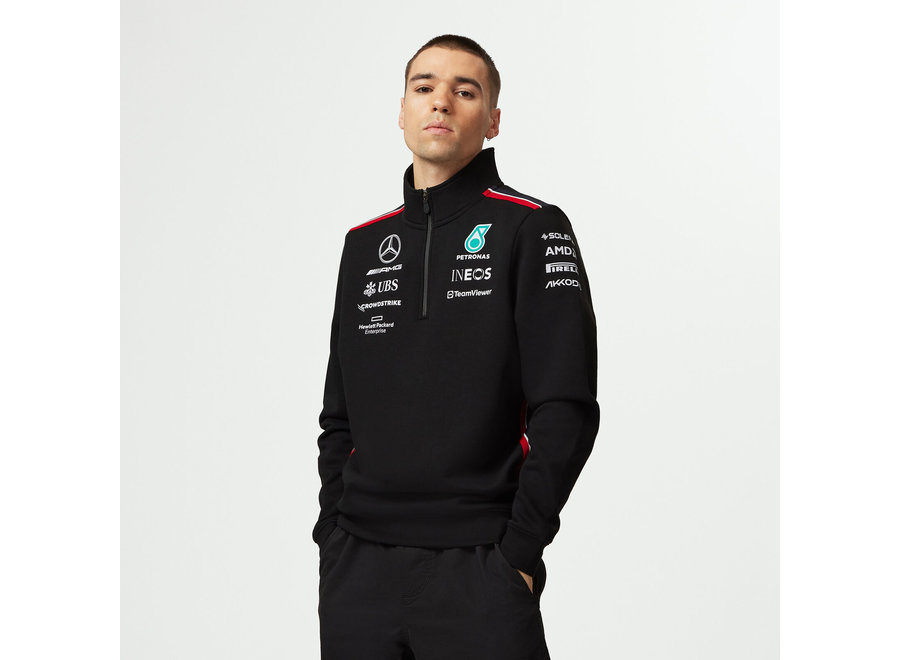 Mercedes Teamline 1/4 zip trui