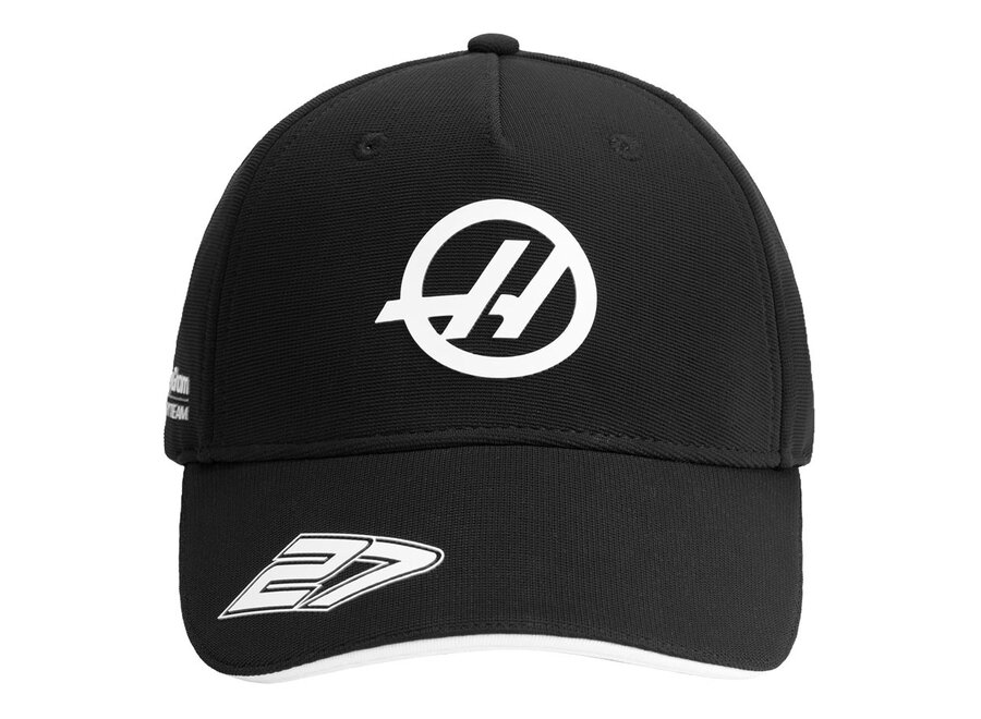 Haas Nico Hulkenberg Driver Cap Zwart