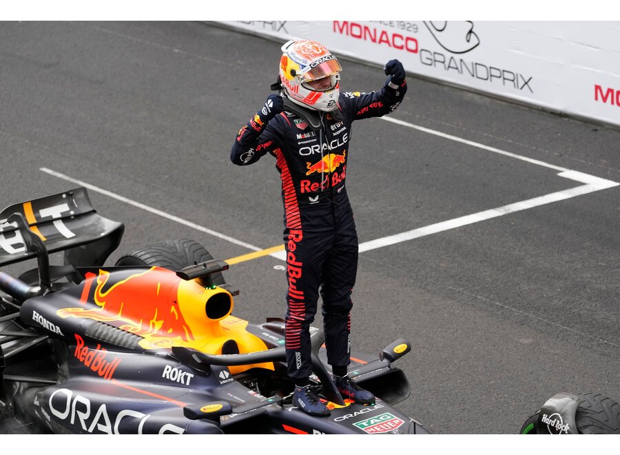 Max Verstappen Spark 1:43 RB 19 Winnaar Monaco
