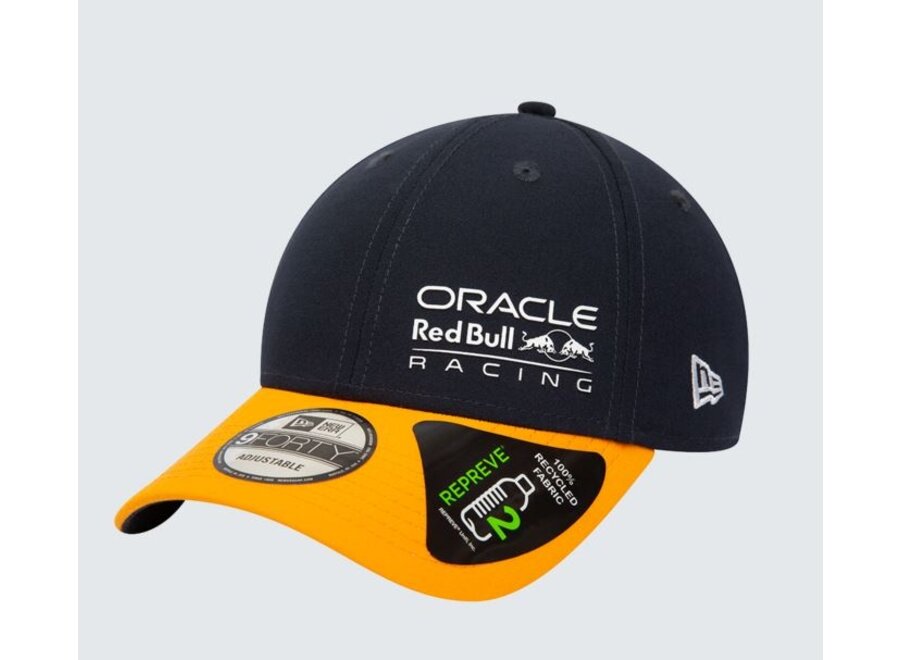 Red Bull Racing Repreve Cap Oranje/Blauw