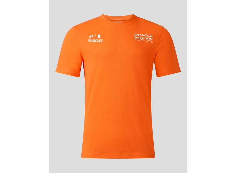 Max Verstappen RBR GP Zandvoort  T-shirt 2023 Oranje