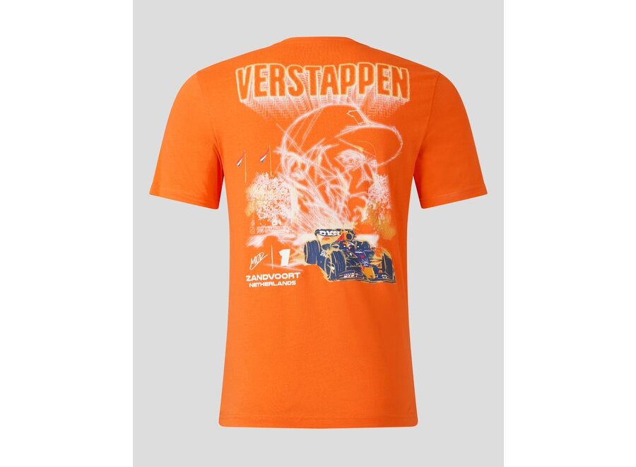 Max Verstappen RBR GP Zandvoort  T-shirt 2023 Oranje