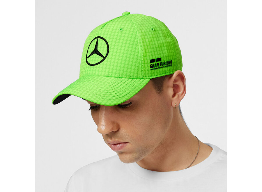 Lewis Hamilton Driver Cap Baseball Groen