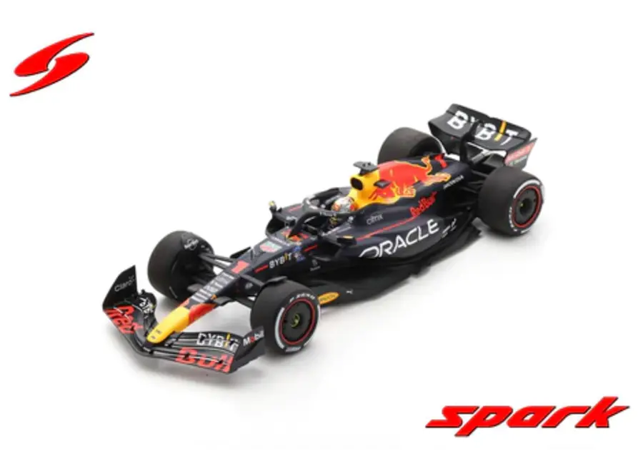 Spark Red Bull Racing RB18 Winner Abu Dhabi GP Max Verstappen 2022 1:18