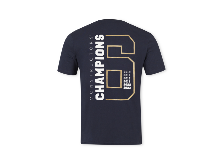 Red Bull Racing Constructors Kampioen T-shirt
