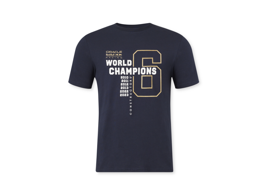 Red Bull Racing Constructors Kampioen T-shirt