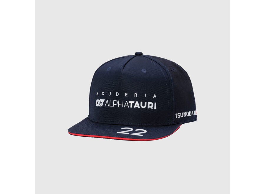 Alphatauri Yuki Tsunoda Flat Cap 2023