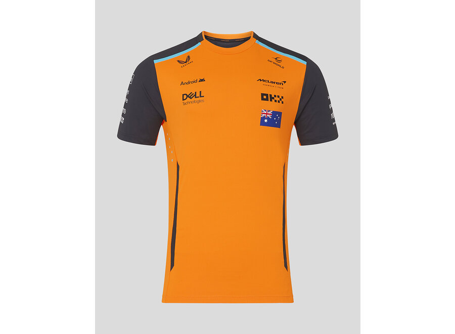 Mclaren Piastri Shirt Oranje 2024