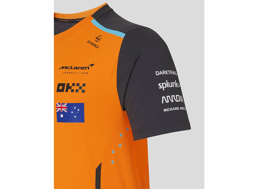 Mclaren Piastri Shirt Oranje 2024