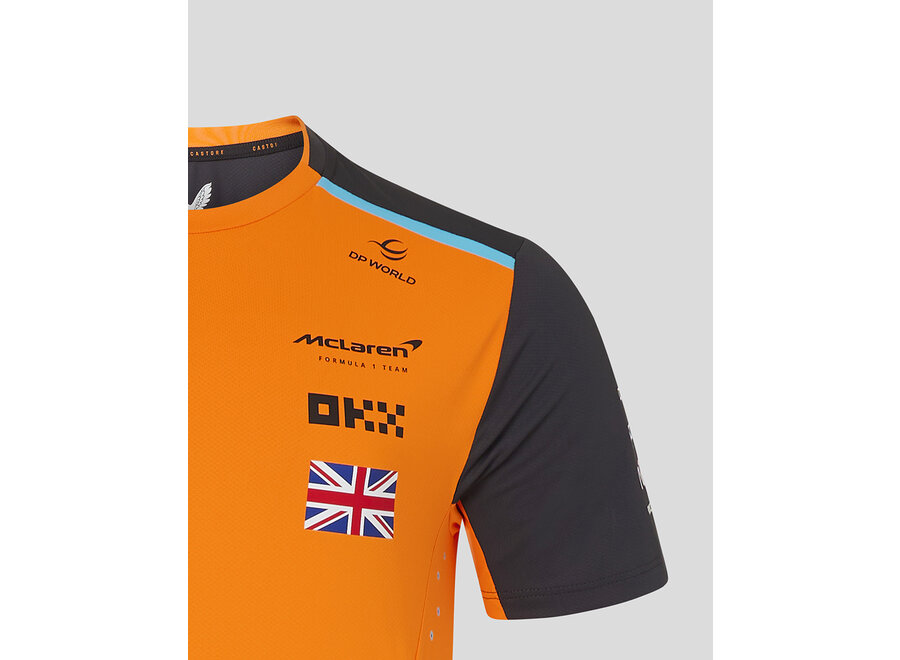Mclaren Norris Shirt Oranje 2024