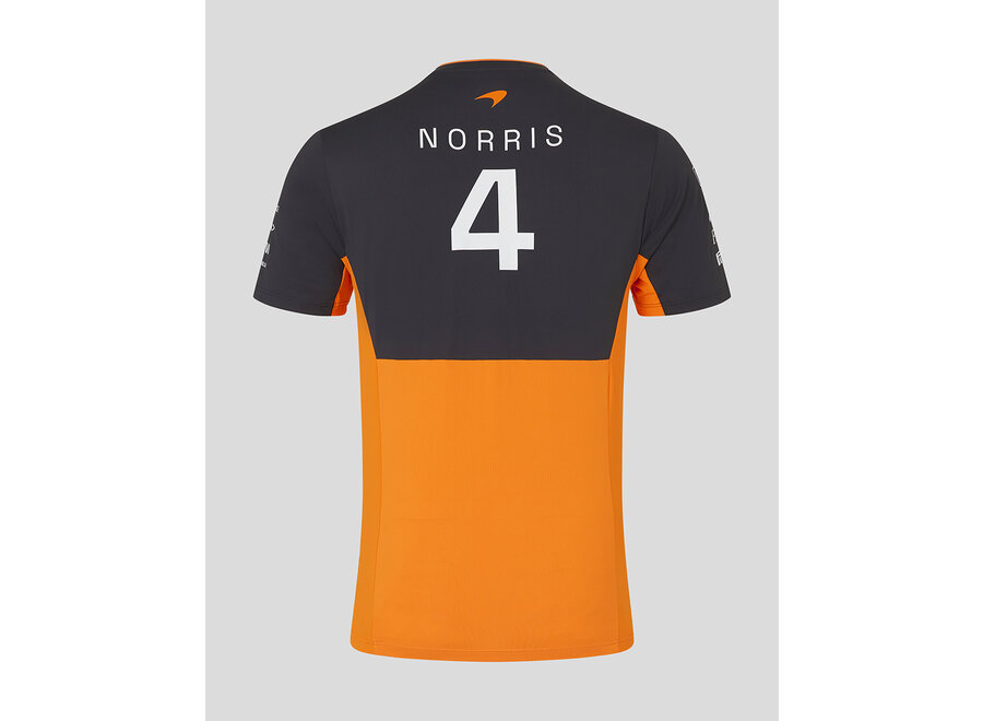 Mclaren Norris Hemd Orange 2024