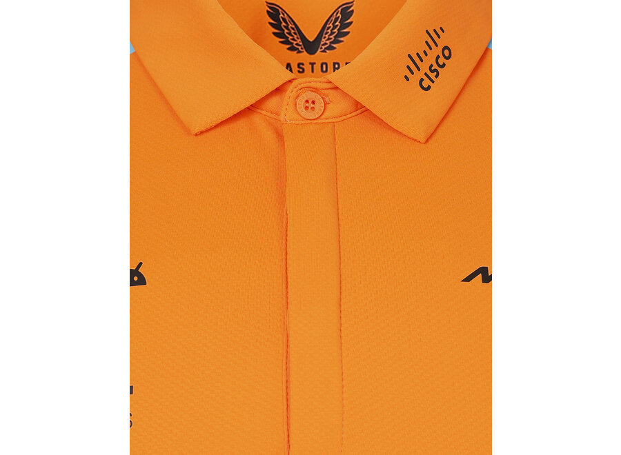 Mclaren Piastri Polo Orange 2024