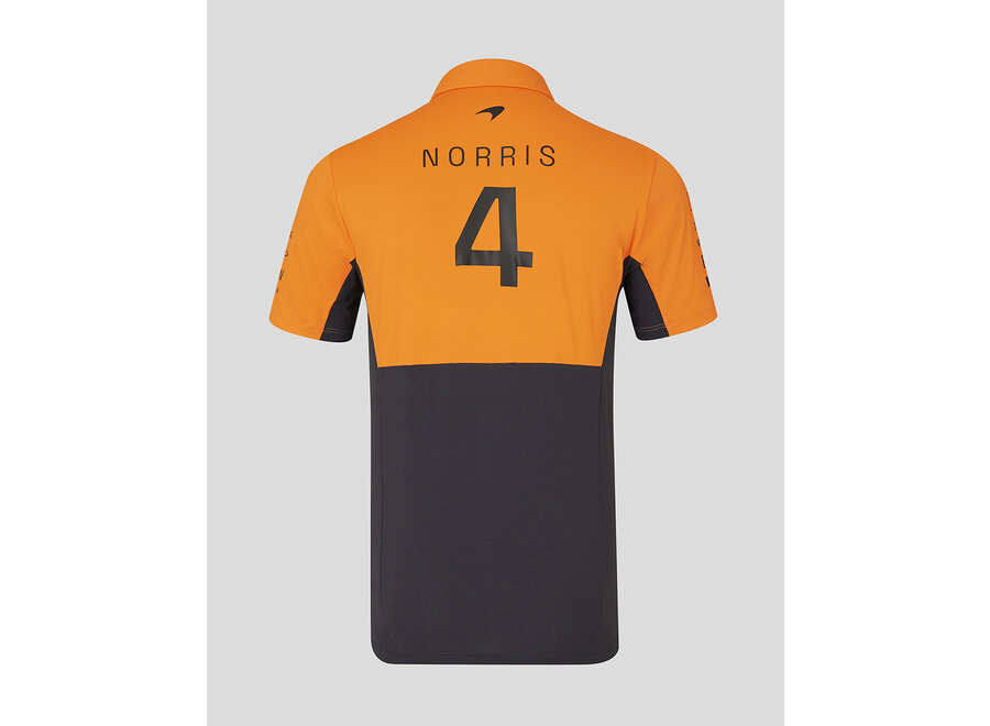 Mclaren Norris Polo Oranje 2024