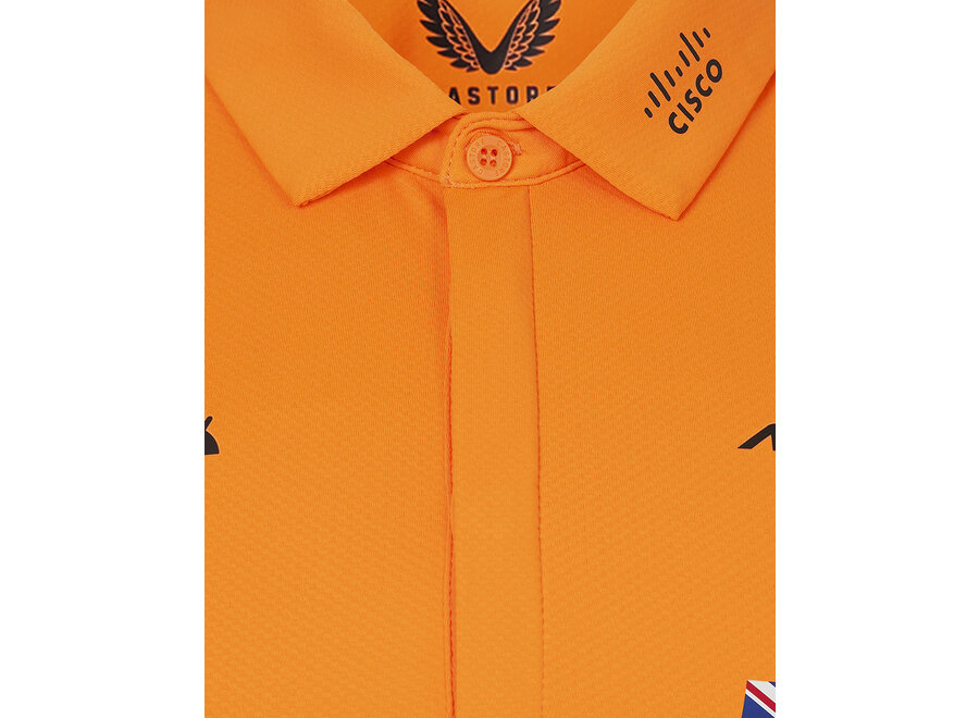 Mclaren Norris Polo Oranje 2024
