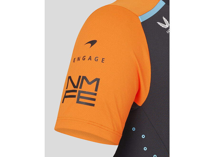 Mclaren Formula E Teamline Shirt Grijs 2024