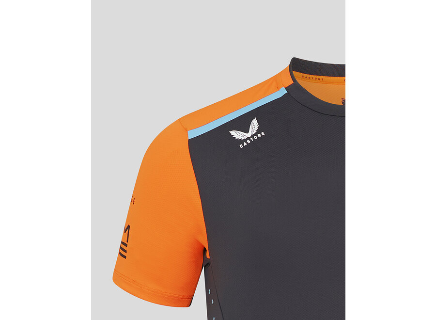 Mclaren Formula E Teamline Shirt Grijs 2024