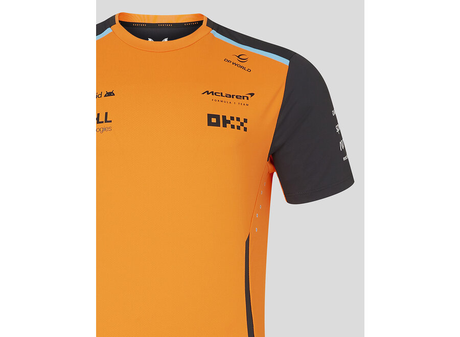 Mclaren Teamline Shirt Oranje 2024