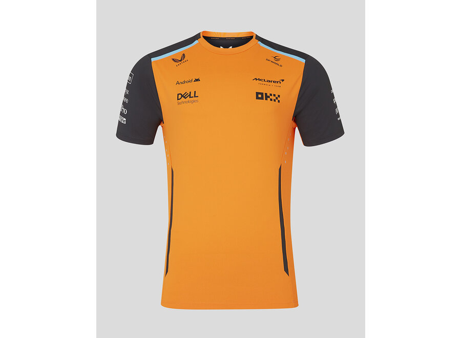 Mclaren Teamline Shirt Orange 2024 - The Racing Store