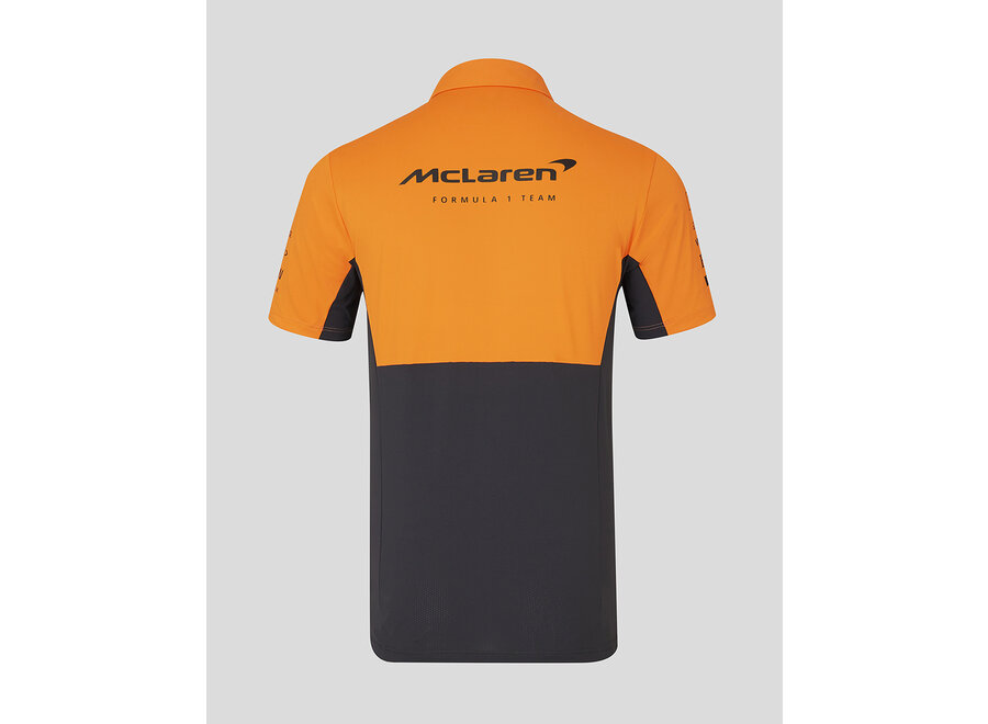 Mclaren Teamline Polo Oranje 2024