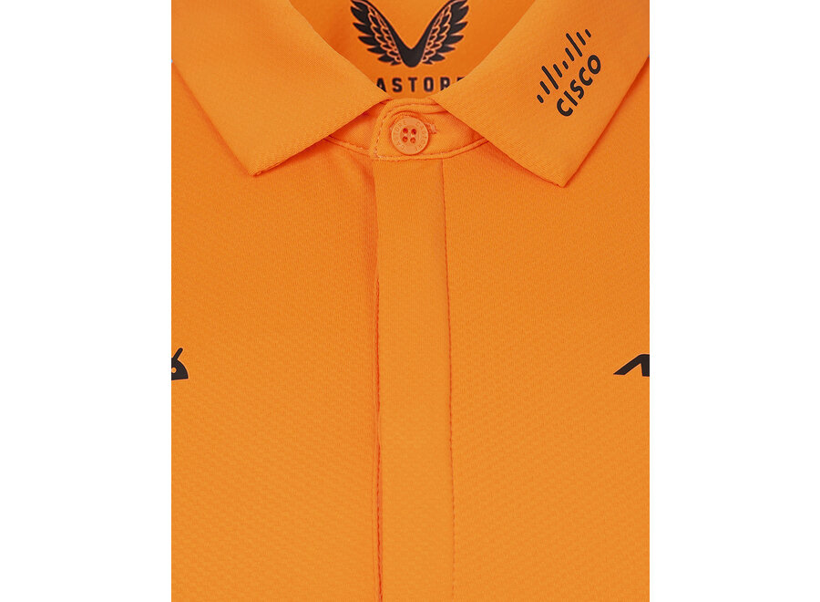 Mclaren Teamline Polo Oranje 2024