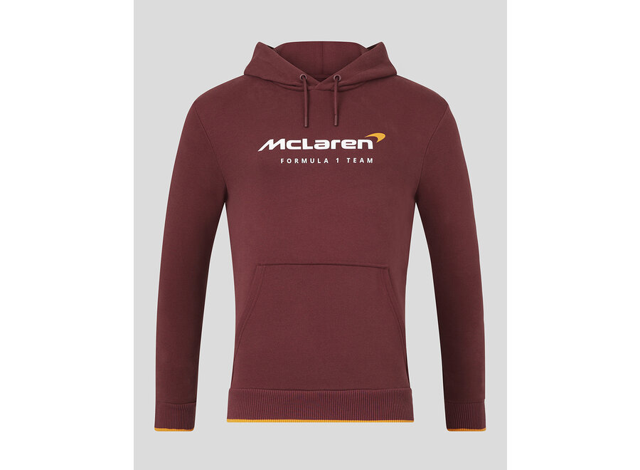 McLaren logo hoody red 2024