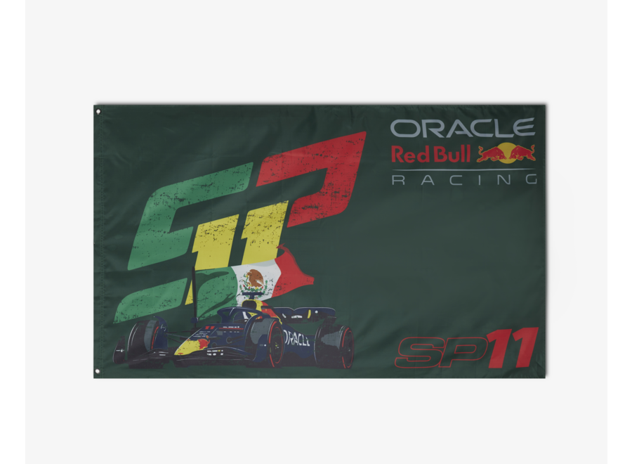 Red Bull Racing Sergio Perez Flag 2024